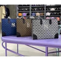 2023 NEW for✔♧۩ New MLB totebag Womens Bags Flower Tote Handbags Female Men 2022 Printed Full Label