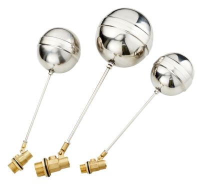 1Set DN15 DN20 DN25 DN32 DN40 DN50 Brass Float Valve Cold And Hot Water Floating Ball For Expansion Tank Irrigation Plumbing Valves
