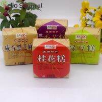 เค้กถั่วเขียว เค้กงาออสแมนธัส เค้กถั่วพาสเต้ Osmanthus Sesame 118g Traditional Leisure Cake Food 118g ขนมอบแบบดั้งเดิม