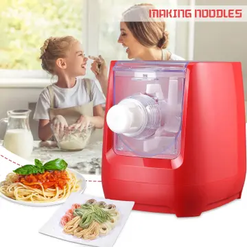 550W Automatic Electric Noodle Making Pasta Maker Dough Dumpling Skin Roller