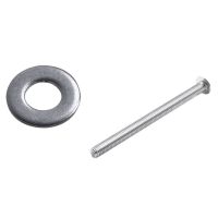 100Pcs M3 3 Mm Metric 304 Stainless Steel Flat Washer With Stainless Steel Button Head Screw Nails  Screws Fasteners