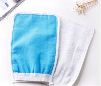 【cw】 1PC Peeling Rubbing Mud Mitt Shower Exfoliating Gloves Resistance Face Massage Supplies