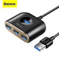 Lamberts Baseus USB HUB 3.0 4 Ports External A to for Notebook U Disk  Card Reader