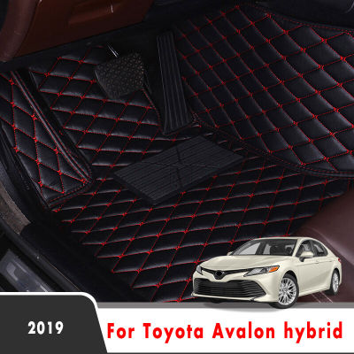 LHD Car Floor Mats For Toyota Avalon Hybrid 2021 2020 2019 Auto Interior Styling Custom Protect Decoration Waterproof Car Rug