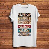 [ขายดีที่สุด] Eyes Of Dbz ตลกอะนิเมะ Tshirt ผู้ชายฤดูร้อนใหม่สีขาวสบายๆแขนสั้น T เสื้อ Unisex Otaku Streetwear Tee