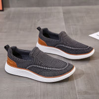 2021 New Men Canvas Boat Shoes Outdoor Convertible Slip On Loafer Moccasins Fashion Casual Flat Non Slip Deck Shoes Big Size 47