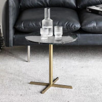 Modernform โต๊ะข้าง End Table GREEN NATURAL MARBLE (จัดส่งเฉพาะ กรุงเทพ และปริมณฑล)