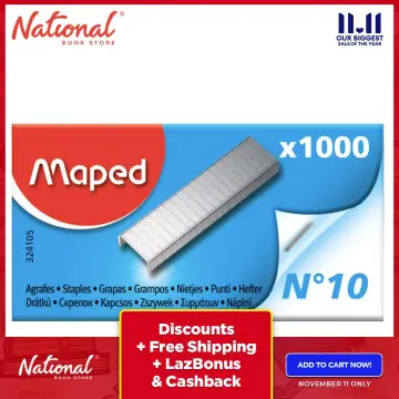 Agrafes N° 10 de 1000 pcs Maped 324105