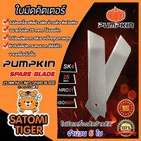 ( Wowowow+++) ใบเครื่องตัดข้าวดีด ใบคัตเตอร์ เกรดA จำนวน 6 ใบ ยี่ห้อ PUMPKIN คม ทน ตัดได้ไว ใบตัดข้าวดีด ใบคัตเตอร์ ใบPUMP ราคาโปร เครื่อง ตัด หญ้า ไฟฟ้า เครื่อง ตัด หญ้า ไร้ สาย รถ ตัด หญ้า สายสะพาย เครื่อง ตัด หญ้า