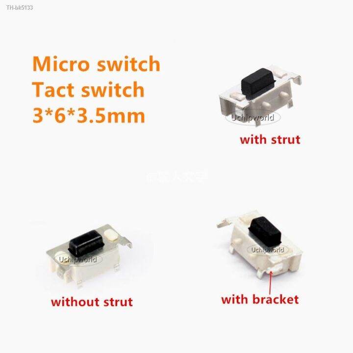 Micro switch Tact switch 3x6x3.5 3x6x3.8 3x6x3.3mm with strut and