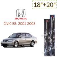 ใบปัดน้ำฝน CIVIC ES ที่ปัดน้ำฝน CIVIC ES 3M 18"/20" Wiper Blade (Silicone Type) HONDA CIVIC ES: 2001-2003