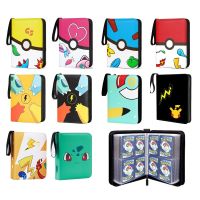 2023 400Pcs Pokemon Card Album Book Anime Cartoon Trading Cards Game Pikachu Charizard Collection Binder Holder Kids Toy Gift