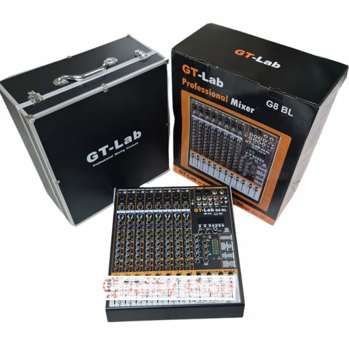 Mixer gt lab by rdw 8 channel G8BL Lazada Indonesia