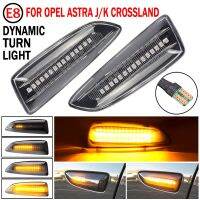 LED Dinâmico Turn Signal Light Marcador Lateral Pisca Sequencial Opel Astra J Astra J K Zafira C Insígnia B Grandland X 2pcs