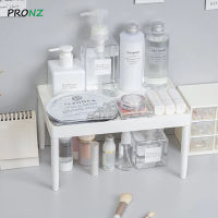 Multifunctional Shelves Desktop Storage Rack Double-layer Storage Shelf Plastic Desk Shelves Cosmetic Sundries Organizer Storage