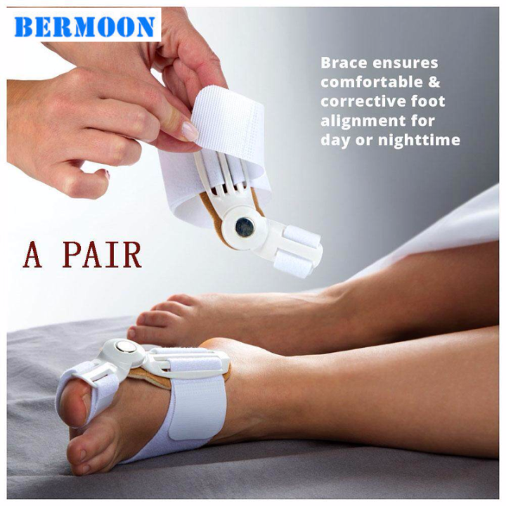 Malaysia Real Stock 】 Bermoon (1Pair) Bunion Corrector and Bunion