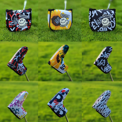 Migrant Golf Club Cover Head Cover Straight Big Head Horn Spider Putter Cover Ball Head Protective Cap Cover