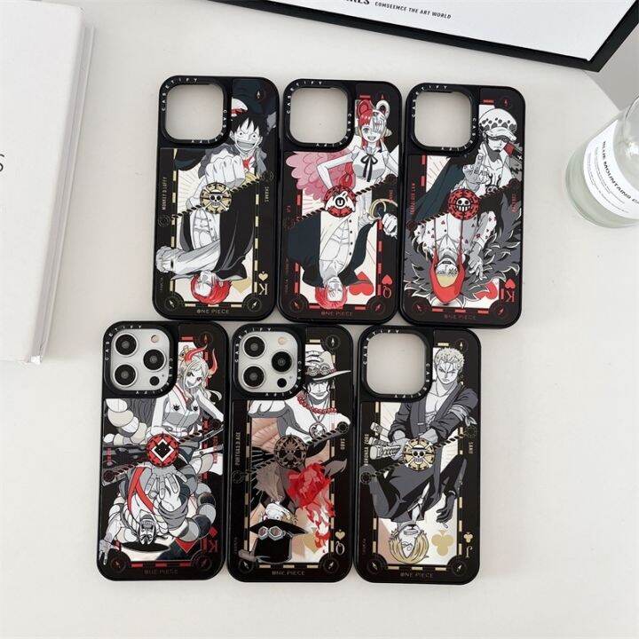 ตัวละคร-one-piece-red-casetify-เคสโทรศัพท์มือถือ-tpu-กันกระแทก-แบบกระจก-สําหรับ-iphone-14-pro-max-13-pro-max-12-pro-max-11-promax