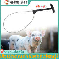【Young Time】【มีของพร้อมส่ง】【ราคาถูกสุด】สแตนเลสดักหมู Squeezer ผู้ถือ Pig Catcher Catcher หมูปศุสัตว์ Snare Farming อุปกรณ์ทนทาน