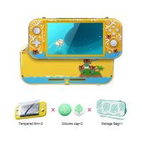 DATA FROG เคสพกพาน่ารักสีชมพูสำหรับ Nintendo Switch ป้องกันหน้าจอขนาดเล็ก Grip Caps สำหรับ Switch Lite Accessories