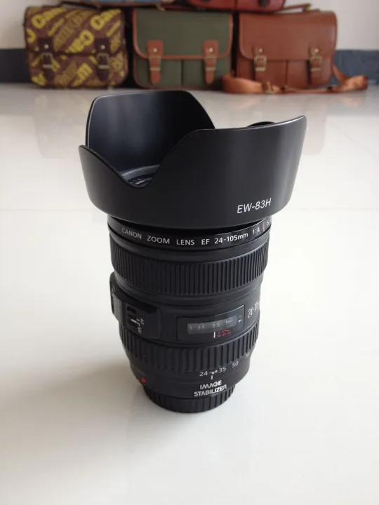 ฮูด EW83H EF 24105 mm F/4L IS USM Canon Lens Hood Lazada.co.th