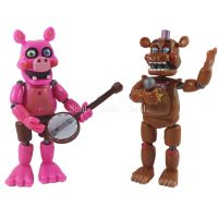 ตุ๊กตาฟิกเกอร์ Five Nights At Freddys FNAF PPCV ของเล่นสําหรับเด็ก 6 ชิ้น ต่อชุด