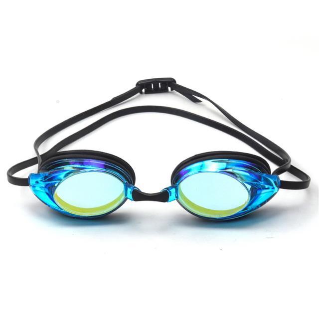 professional-adult-swim-goggles-waterproof-fog-proof-racing-men-women-cool-silver-plated-swimming-glasses-antifog