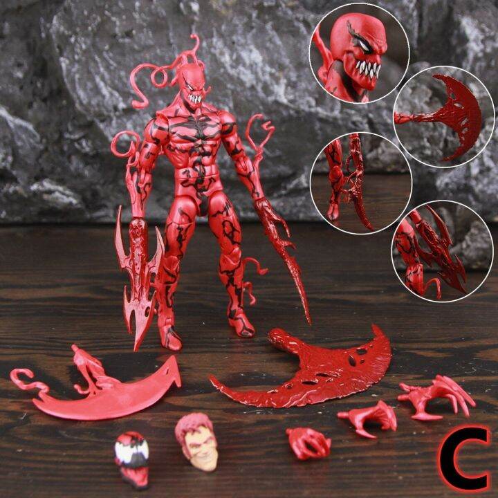 zzooi-kos-marvel-venom-carnage-6-scale-action-figure-amazing-spider-man-villain-symbiote-cletus-kasady-legends-comic-toys-doll-model