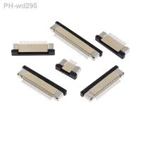 10Pcs/lot 0.5mm Pitch Bottom Contact Socket FPC FFC Flat Cable PCB Connector 4P/6/8/10/12/14/16/18/20/24/26/30/32/34/40/50Pin