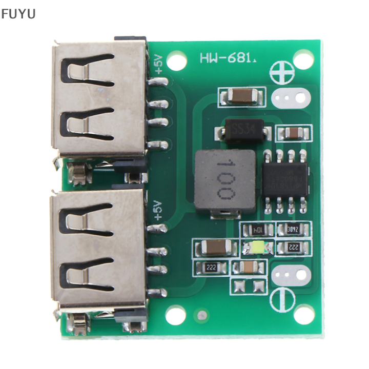 fuyu-9v-12v-24v-ถึง5v-3a-dual-usb-dc-dc-charger-power-supply-step-down-module