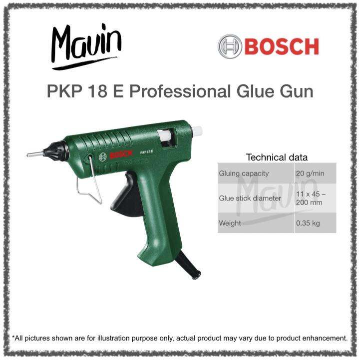 Bosch PKP 18 E Professional Glue Gun (Green) SKU2005172020 Lazada