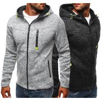 2020 Fitness Jacket Hoodies Causal Sport Gym Sweatshirt Sportswear Men Training Running Hoodies Shirts Activewear Windbreaker