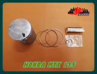 HONDA MTX125 PISTON with PISTON RING COMPLETE SET size 0.25 // ชุดลูกสูบ พร้อม แหวนลูกสูบ ขนาด 0.25