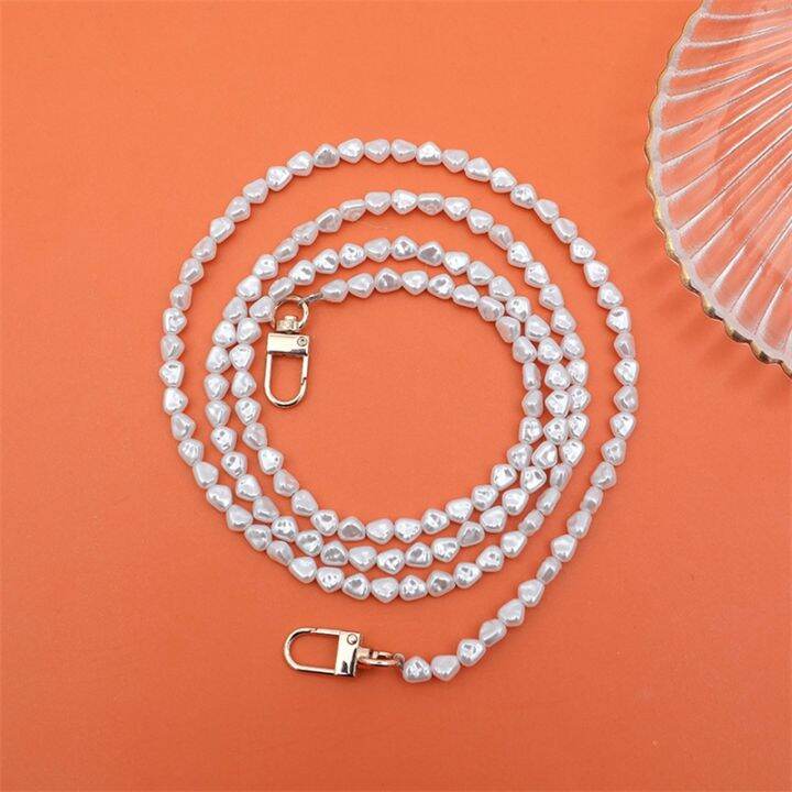 16-digits-เครื่องประดับ-crossbody-heart-pearl-เคสอะคริลิคใสสำหรับ-iphone-14-11-12-13-pro-max-mini-xs-x-xr-6-8-7-plus-se-ฝาครอบคริสตัล