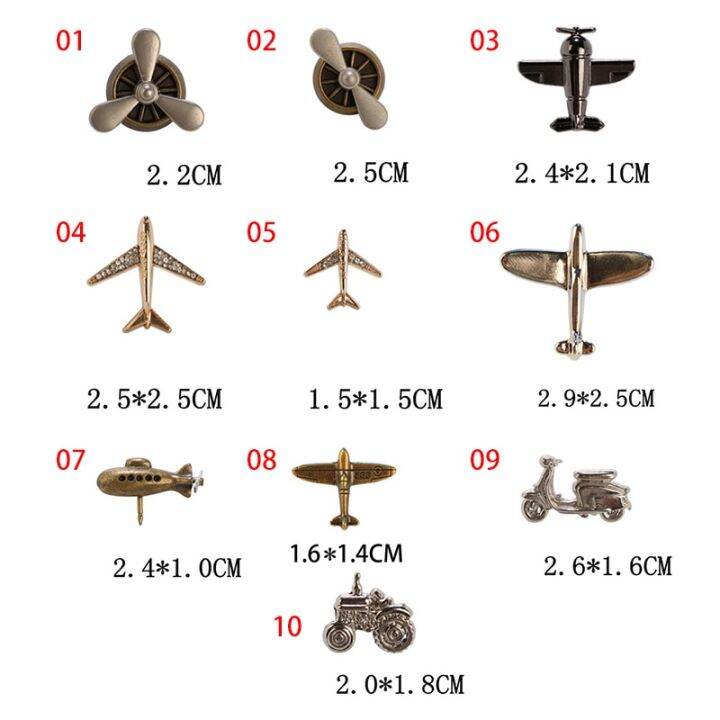 เข็มกลัดเคลือบอัลลอยด์แฟชั่นเข็มกลัดเครื่องบินคริสตัลสำหรับผู้หญิงและผู้ชายเครื่องประดับเสื้อคอโปโล