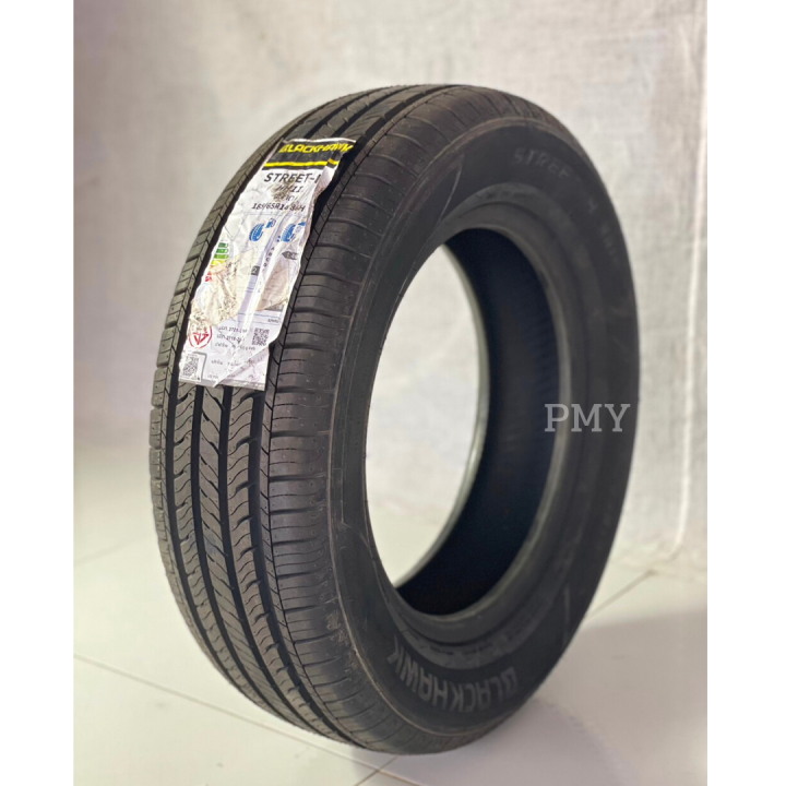 185-65r14-ยางรถยนต์-ยี่ห้อ-black-hawk-รุ่น-street-h-hh11-ล็อตผลิตปี22-ราคาต่อ1เส้น-ยางสมรรถนะ-สำหรับรถเก๋ง-นุ่มเงียบ