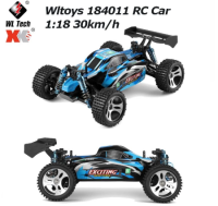 Jdd【สต๊อกในปัจจุบัน】 Wltoys 184011 4WD รถ Rc ไร้แปรงถ่านมอเตอร์วิทยุควบคุมรถบรรทุกความเร็วสูง30kmh 118ปีนเขาดริฟท์รถบั๊กกี้ออฟโรดของเล่นสำหรับเด็กผู้ชาย