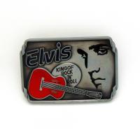 【YP】 Cowboy Buckle Elvis Music Zinc Alloy 4.0