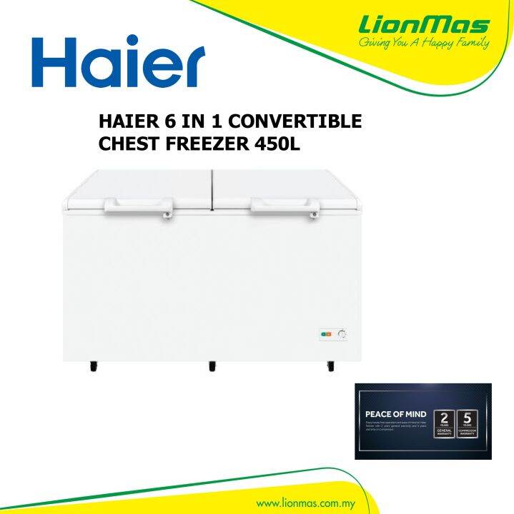 HAIER FREEZER 450L HAIBD458HP Lazada
