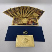 Beautiful Edward Newgate Gold Banknote for Classic Childhood Memory Collection and Boy Birthday Gift