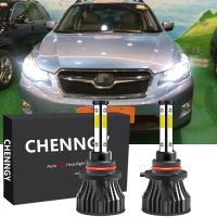 สำหรับ Subaru XV (ปี2011-2017)(ไฟหน้า)-หลอดไฟหน้า LED ไฟต่ำ6000K 12V-32V Qty2สีขาวสว่าง