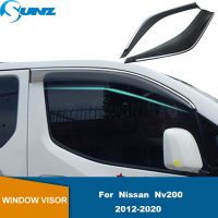 ประตูปรับแต่ง Se ที่ป้องกันหน้าต่าง Deflector สำหรับ Nissan Nv200 2010 2011 2012 2013 2014 2015 2016 2017 2018 2019 2020 2021แต่งรถ