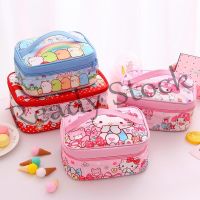 【hot sale】 ﹍ B41 Cartoon Cute Hello Kitty doraemon melody Twins Star Big eared dog sumikko ice snow princess childrens student lunch box bag aluminum foil thickened cold handbag insulated lunchbag