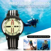 Adjustable Outdoor Compass Professional Diving Compass Waterproof Navigator Digital Watch Scuba Compass for Swimming Diving
