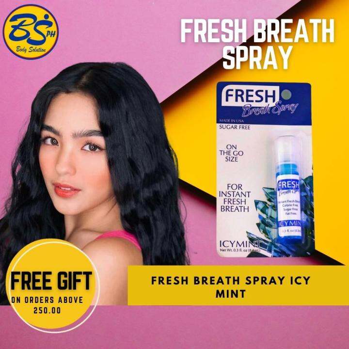 ORIGINAL FRESH BREATH SPRAY ICY MINT 7.5ML INSTANT FRESH BREATH Mouth