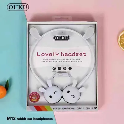 EXTRA BASS OUKU M-12 หูฟังครอบหู Manno Headphone เสียงใส เบสหนัก (แท้100%)