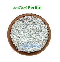 เพอร์ไลท์ Perlite แท้ บรรจุ 1 ลิตร (70 กรัม) มีฝุ่นบ้างตามธรรมชาติ