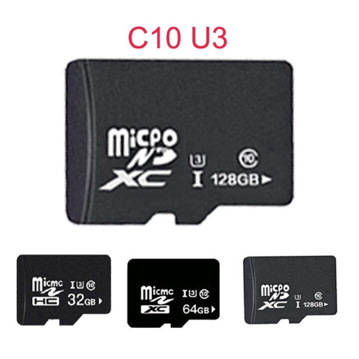 128GB 64GB 32GB Memory Card Ultra Class 10 U3 Ultra High Speed Micro SD