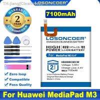 100 Original LOSONCOER 7100mAh HB2899C0ECW Battery For Huawei MediaPad M3 8.4 / M5 8.4 T5 BTV-W09 BTV-DL09 SHT-AL09 SHT-W09 new brend Clearlovey