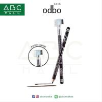 ODBO SOFT DRAWING PENCIL (OD760) : โอดีบีโอ ออโด้ ดินสอเขียนคิ้ว พร้อมแปรง x 1 ชิ้น abcmall